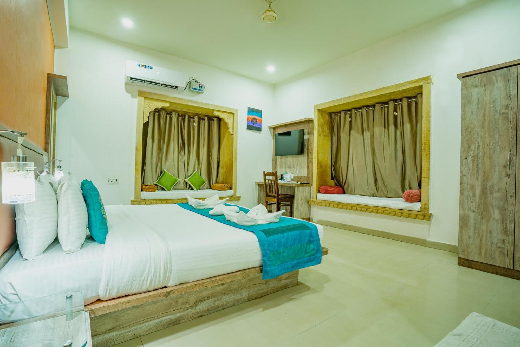 Hotel Marina Mahal With Swimming Pool Jaisalmer Esterno foto